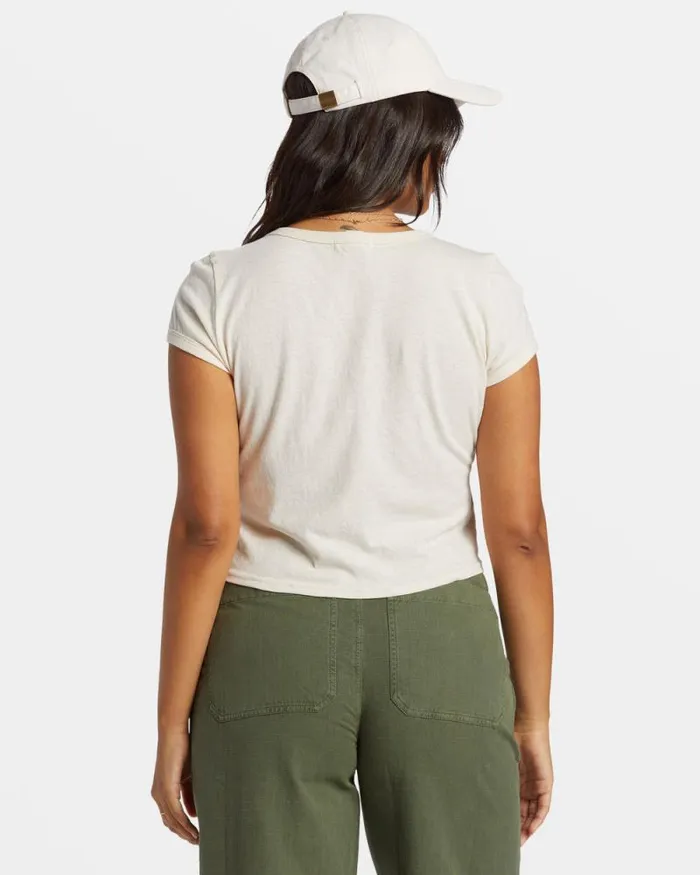 Billabong Graphic Tees and Tanks Daily TShirt Whitecap 8211 Women Billabong Graphic Tees and Tanks Daily TShirt Whitecap 8211 Women