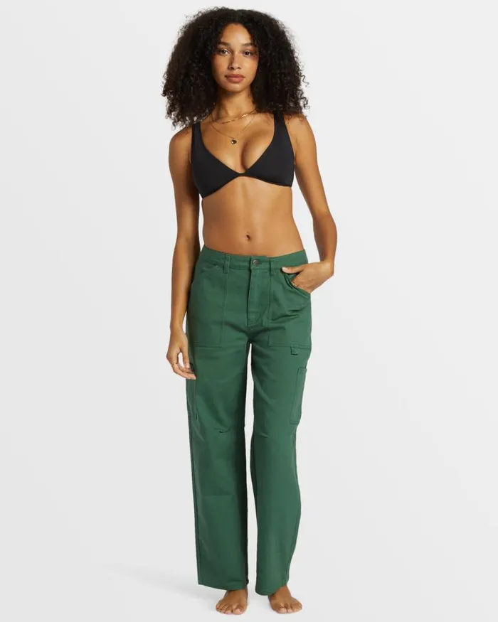 Billabong Jeans and Pants Leia Cargo Pants Emerald Bay 8211 Women Billabong Jeans and Pants Leia Cargo Pants Emerald Bay 8211 Women