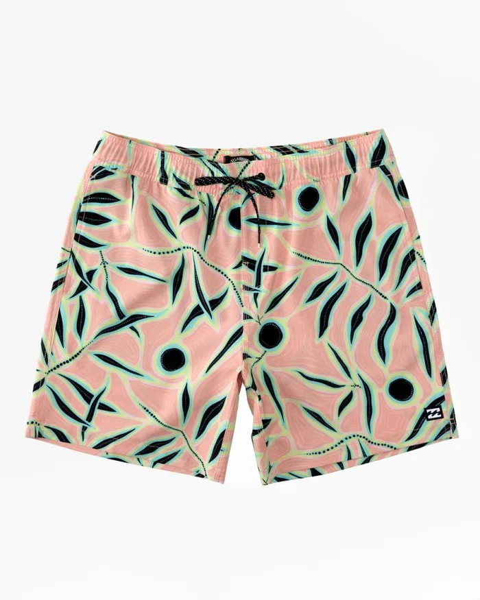 Billabong Layback Boardshorts Sundays Layback 17034 Swim Trunks Melon 8211 Men