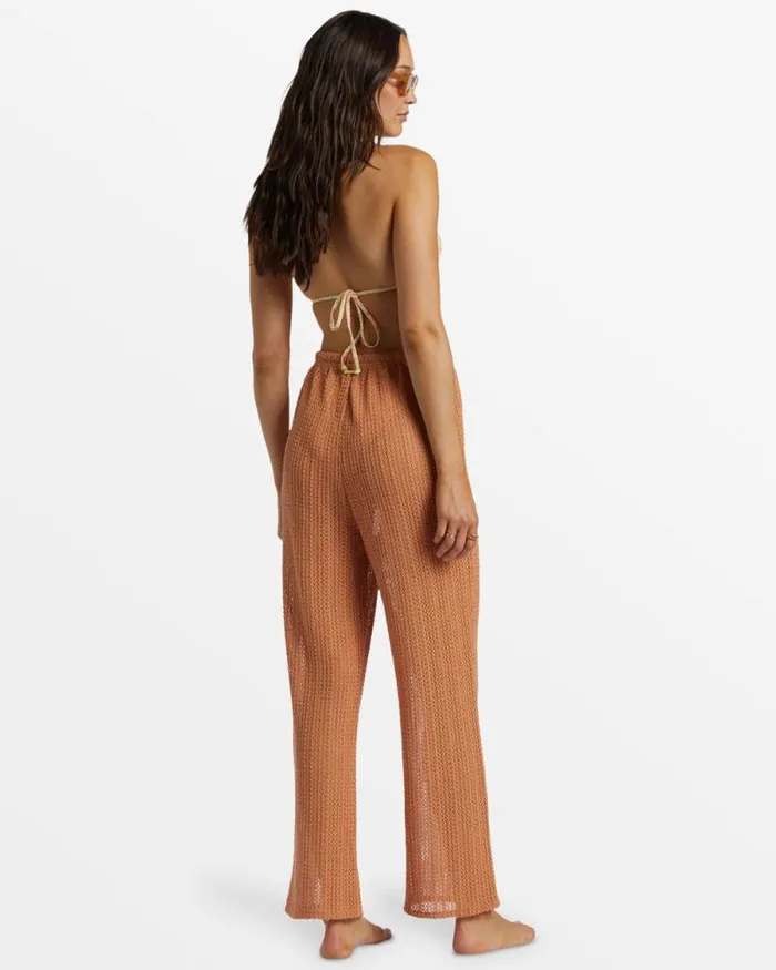 Billabong Matching Sets Largo Beach Pant Cover Up Toffee 8211 Women Billabong Matching Sets Largo Beach Pant Cover Up Toffee 8211 Women