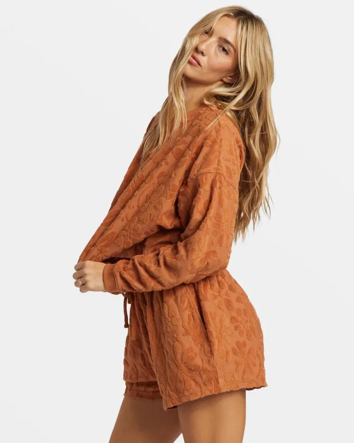 Billabong Matching Sets Loosen Up Crew Neck Sweatshirt Toffee 8211 Women Billabong Matching Sets Loosen Up Crew Neck Sweatshirt Toffee 8211 Women
