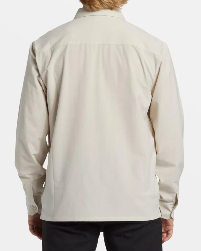 Billabong Shirts Surftrek Long Sleeve Shirt Cream 8211 Men Billabong Shirts Surftrek Long Sleeve Shirt Cream 8211 Men