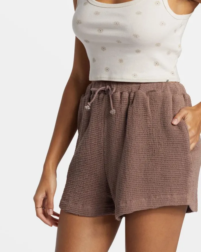Billabong Shorts Odyssey Elastic Waist Shorts Kona 8211 Women Billabong Shorts Odyssey Elastic Waist Shorts Kona 8211 Women