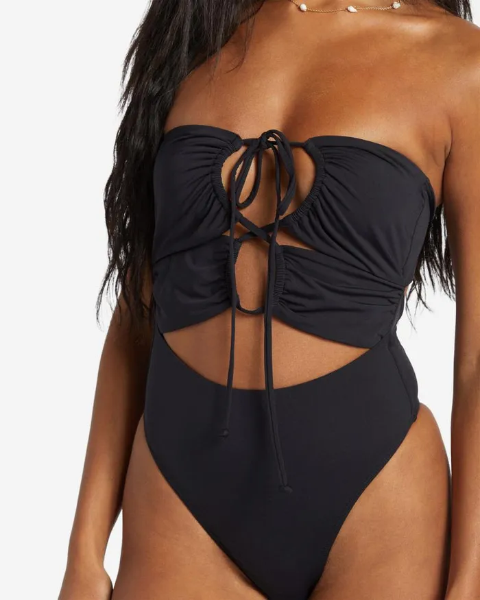 Billabong Sol Searcher Swim Sol Searcher OnePiece Swimsuit Black Pebble 8211 Women Billabong Sol Searcher Swim Sol Searcher OnePiece Swimsuit Black Pebble 8211 Women