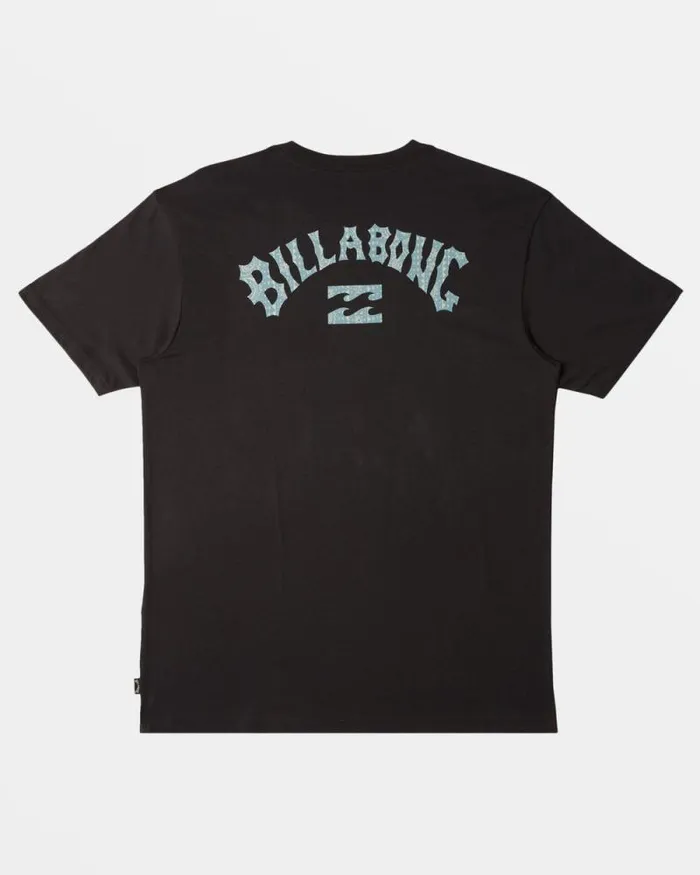 Billabong TShirts Arch Fill Tshirt Washed Black 8211 Men Billabong TShirts Arch Fill Tshirt Washed Black 8211 Men