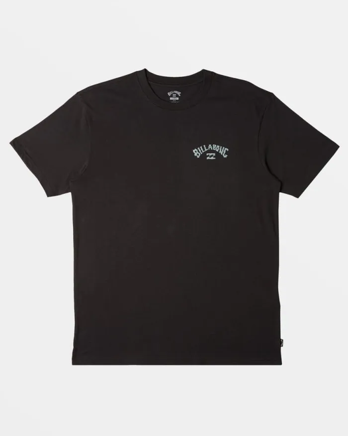 Billabong TShirts Arch Fill Tshirt Washed Black 8211 Men Billabong TShirts Arch Fill Tshirt Washed Black 8211 Men
