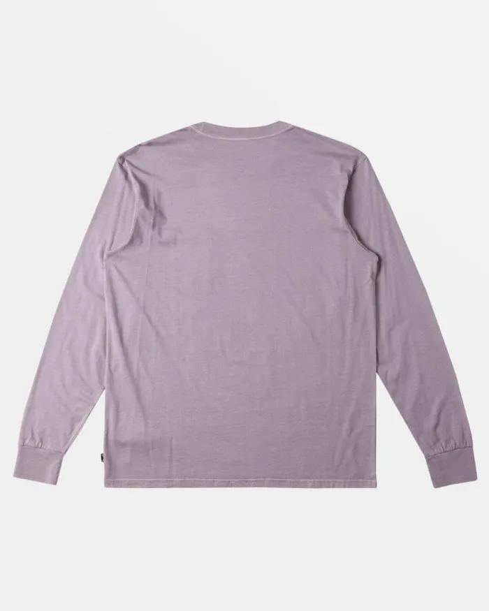 Billabong TShirts Essential Long Sleeve Tshirt Purple Ash 8211 Men Billabong TShirts Essential Long Sleeve Tshirt Purple Ash 8211 Men