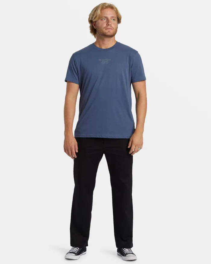 Billabong TShirts Spec 73 TShirt Slate Blue 8211 Men Billabong TShirts Spec 73 TShirt Slate Blue 8211 Men