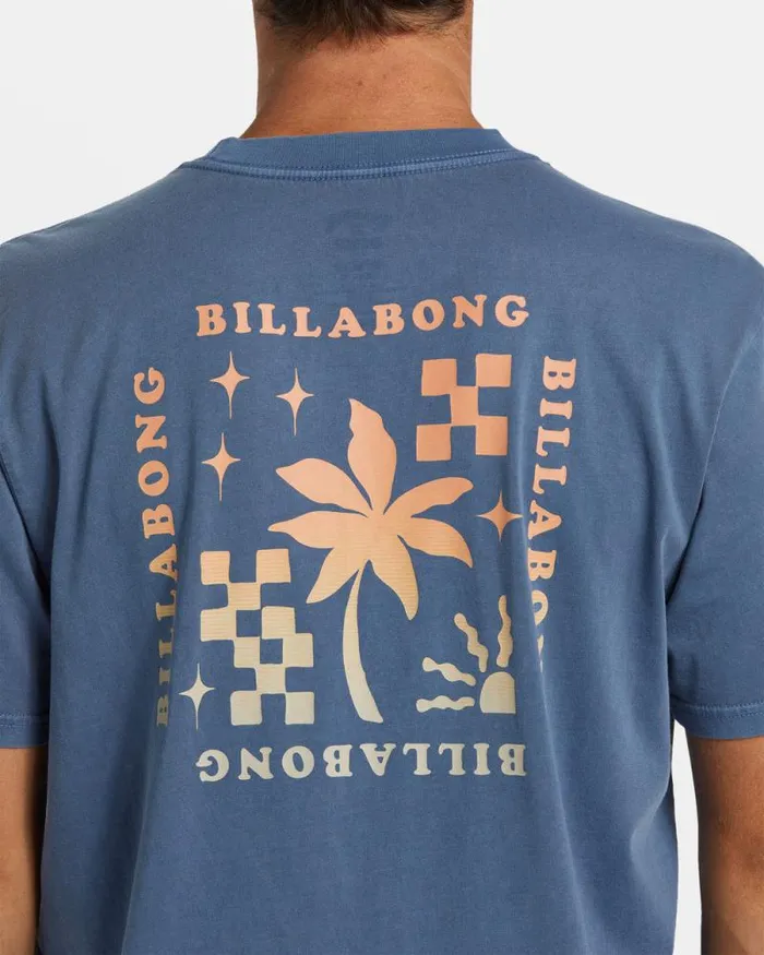 Billabong TShirts Vacay TShirt Slate Blue 8211 Men Billabong TShirts Vacay TShirt Slate Blue 8211 Men