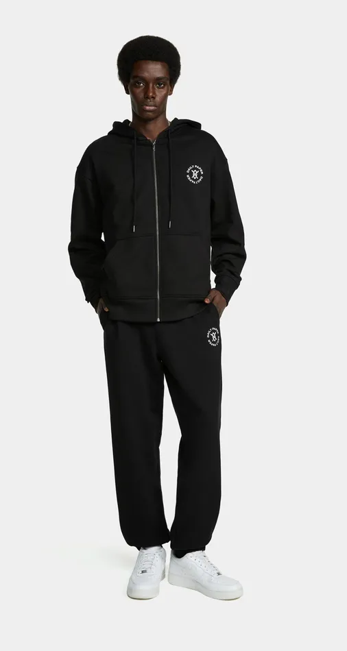 Black Circle Jog Pants Women Daily Paper Sweatpants