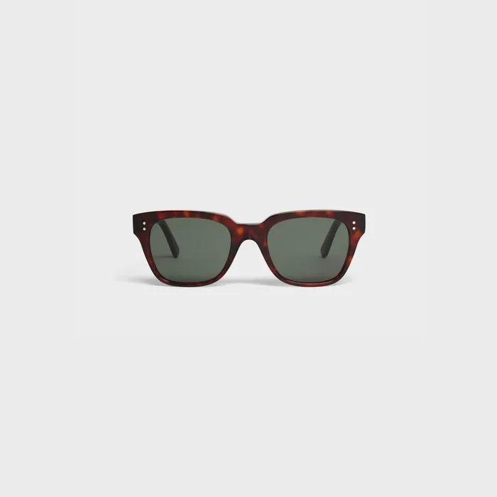 Black Frame 04 Sunglasses In Acetate Red Havana Men CELINE SUNGLASSES