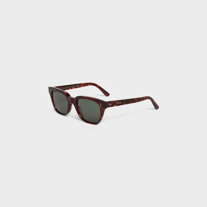 Black Frame 04 Sunglasses In Acetate Red Havana Men CELINE SUNGLASSES