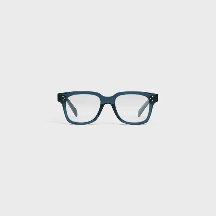 Black Frame 51 Sunglasses In Acetate With Metal Transparent Blue Men CELINE SUNGLASSES Black Frame 51 Sunglasses In Acetate With Metal Transparent Blue Men CELINE SUNGLASSES
