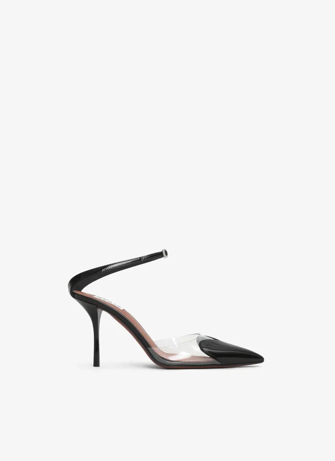 Black LE CUR PUMPS IN PATENT CALFSKIN Women Alaa Le Cur