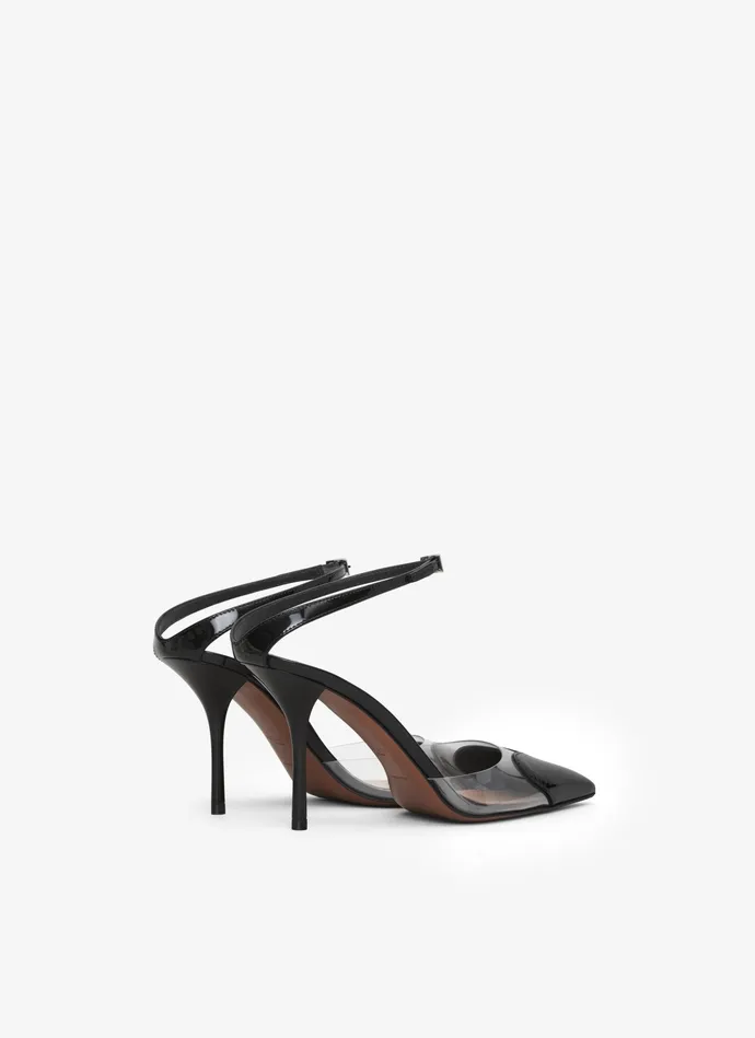 Black LE CUR PUMPS IN PATENT CALFSKIN Women Alaa Le Cur