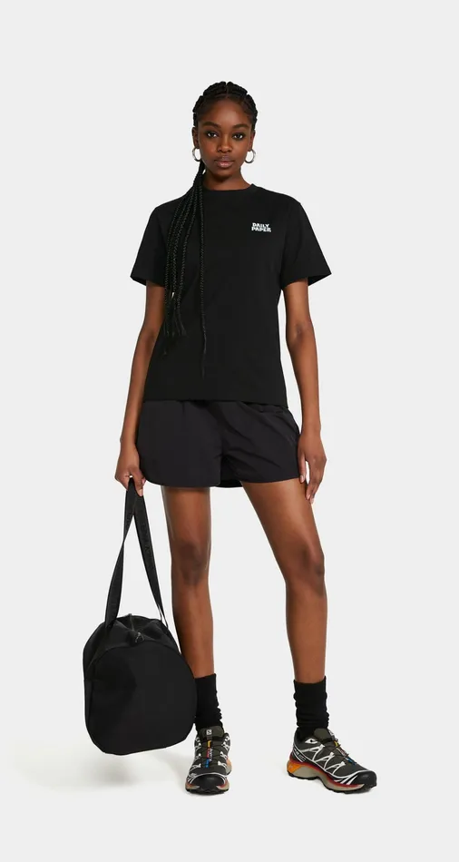 Black Rema TShirt Black Women Daily Paper TShirts