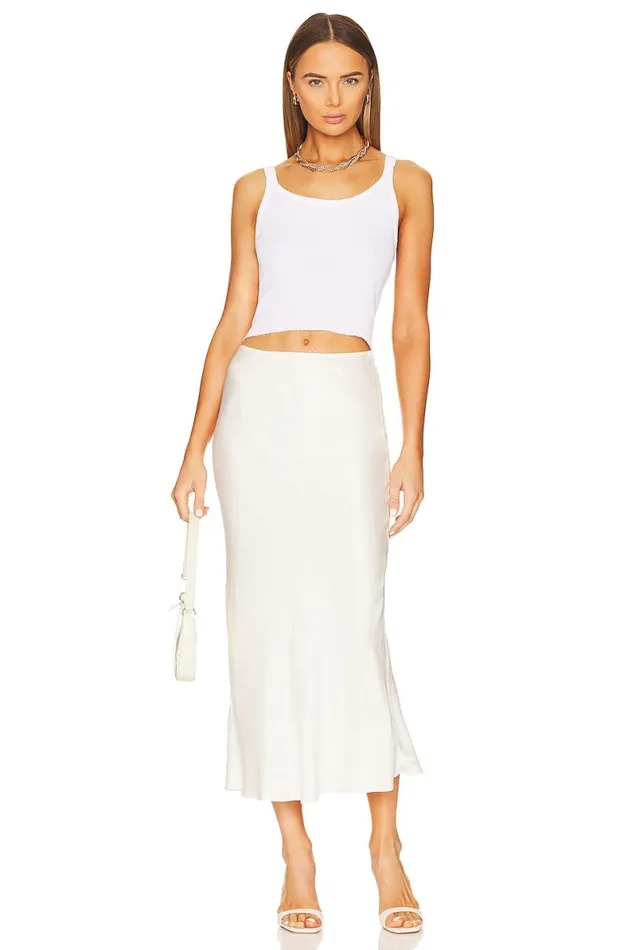 Blair Skirt White Women Lovers and Friends Skirts