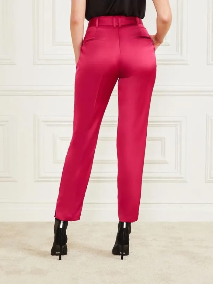 Bottoms Women Marciano Corsage Solid Skinny Pant Viva Pink Bottoms Women Marciano Corsage Solid Skinny Pant Viva Pink