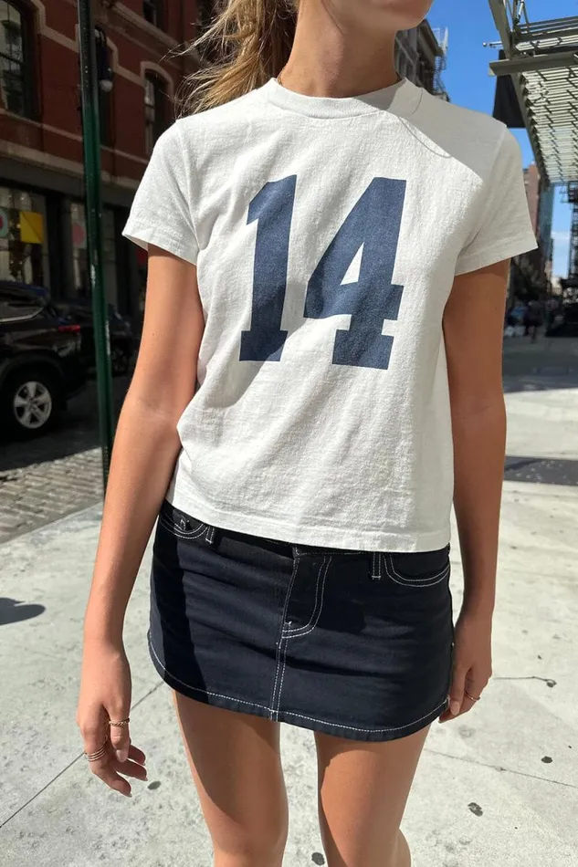 Brandy Melville Graphics Chloe 14 Top Off White 8211 Women