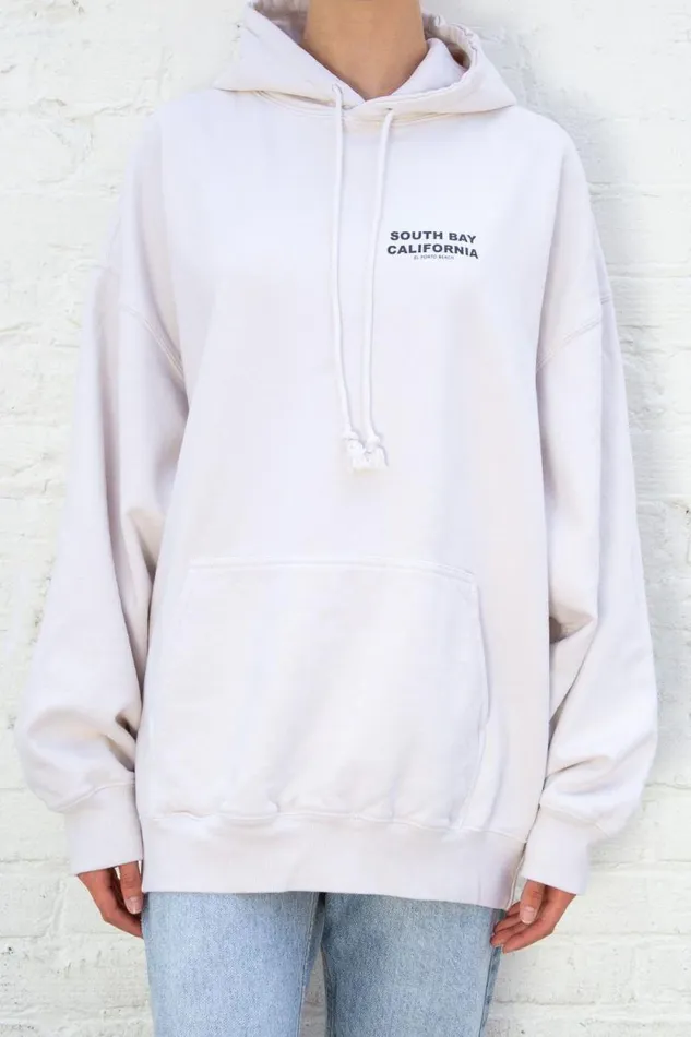 Brandy Melville Graphics Christy South Bay California Hoodie 8211 Women