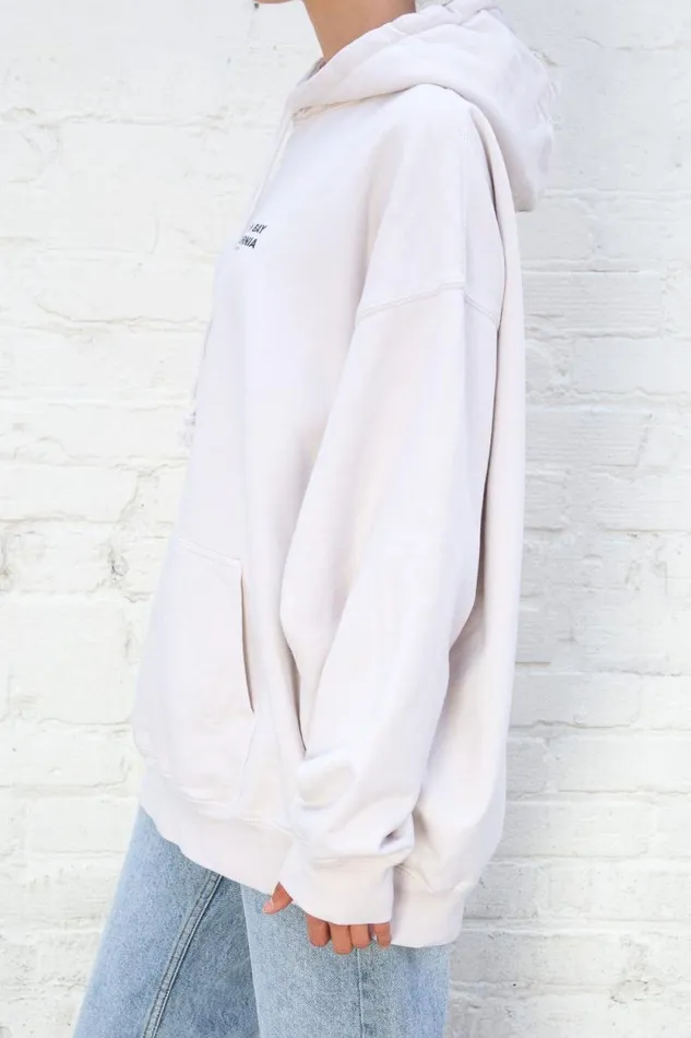 Brandy Melville Graphics Christy South Bay California Hoodie 8211 Women