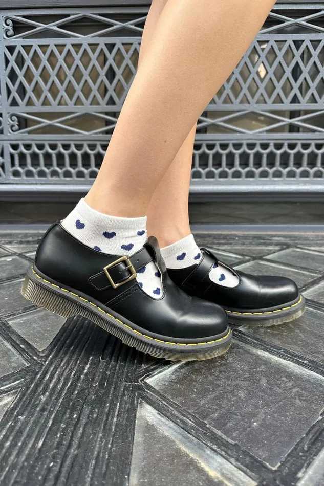 Brandy Melville Socks Navy Heart Ankle Socks Navy Hearts 8211 Women
