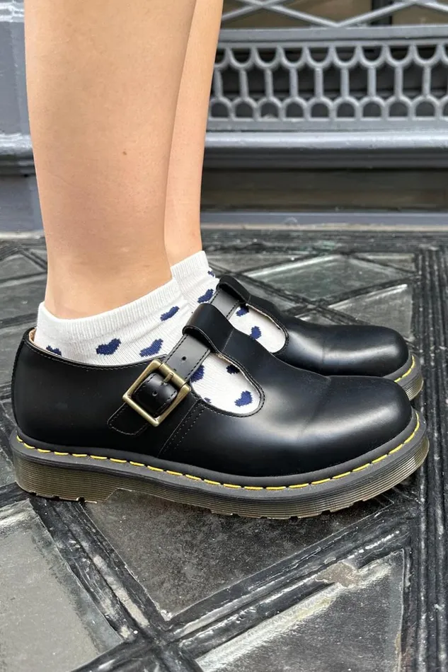 Brandy Melville Socks Navy Heart Ankle Socks Navy Hearts 8211 Women