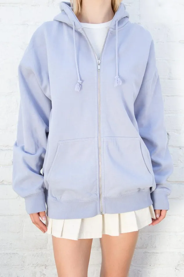 Brandy Melville Sweatpants and Sweatshirts Christy Light Blue Hoodie 8211 Women Brandy Melville Sweatpants and Sweatshirts Christy Light Blue Hoodie 8211 Women