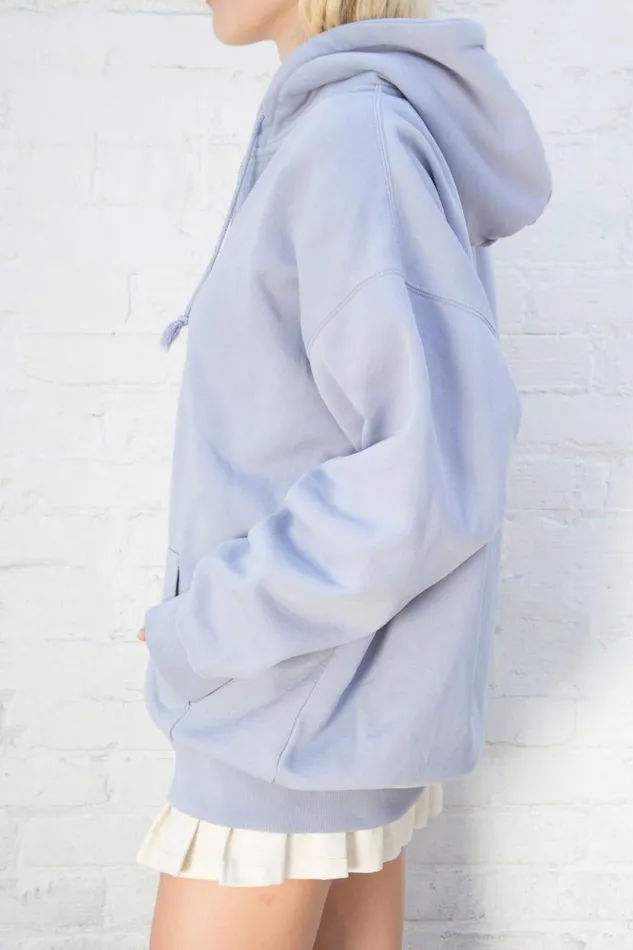 Brandy Melville Sweatpants and Sweatshirts Christy Light Blue Hoodie 8211 Women Brandy Melville Sweatpants and Sweatshirts Christy Light Blue Hoodie 8211 Women