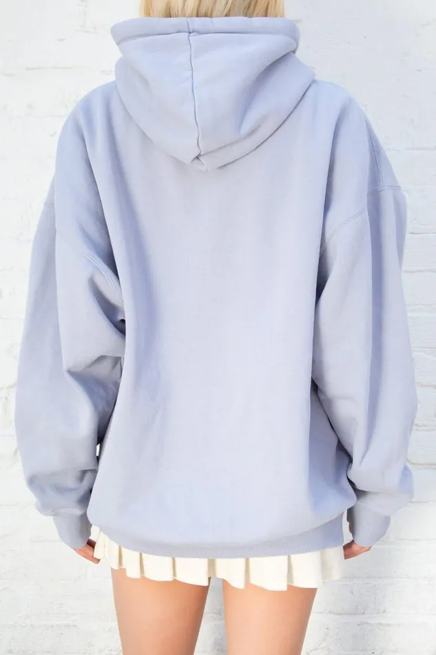 Brandy Melville Sweatpants and Sweatshirts Christy Light Blue Hoodie 8211 Women Brandy Melville Sweatpants and Sweatshirts Christy Light Blue Hoodie 8211 Women