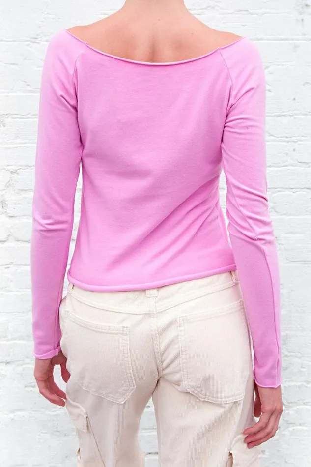 Brandy Melville Tops Bonnie Top Bubblegum Pink 8211 Women