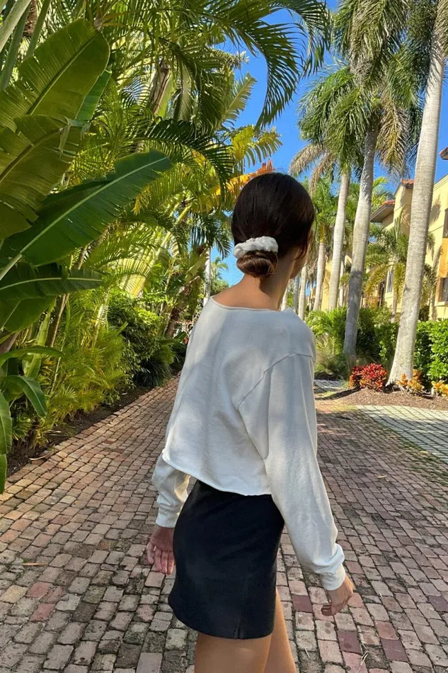 Brandy Melville Tops Estelle Cotton Top White 8211 Women