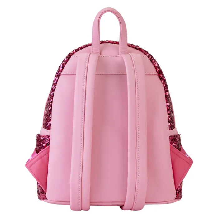 Breast Cancer Research Foundation Exclusive Pink Ribbon Sequin Mini Backpack Unisex Loungefly Backpacks Breast Cancer Research Foundation Exclusive Pink Ribbon Sequin Mini Backpack Unisex Loungefly Backpacks
