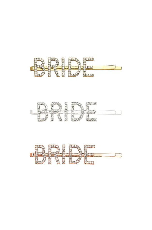 Bride Hair Clip Set Multi Women Lovers and Friends Accessories
