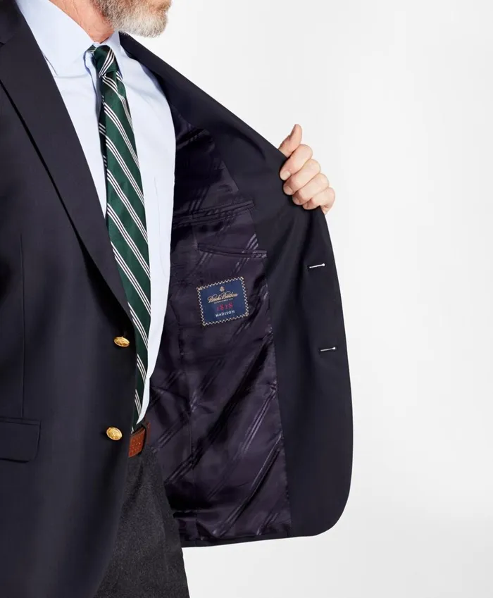 Brooks Brothers Blazers Madison Fit TwoButton 1818 Blazer Navy 8211 Men Brooks Brothers Blazers Madison Fit TwoButton 1818 Blazer Navy 8211 Men