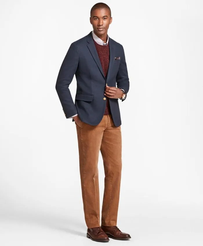 Brooks Brothers Blazers Milano Fit TwoButton 1818 Blazer Navy 8211 Men Brooks Brothers Blazers Milano Fit TwoButton 1818 Blazer Navy 8211 Men