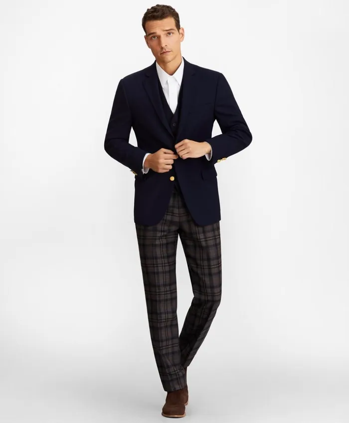 Brooks Brothers Blazers Regent Fit TwoButton Blazer Navy 8211 Men Brooks Brothers Blazers Regent Fit TwoButton Blazer Navy 8211 Men