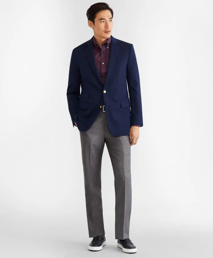 Brooks Brothers Blazers Regent Fit TwoButton Stretch Blazer Navy 8211 Men Brooks Brothers Blazers Regent Fit TwoButton Stretch Blazer Navy 8211 Men