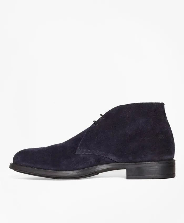 Brooks Brothers Dress and Casual Shoes 1818 Footwear Suede Chukka Boots Navy 8211 Men Brooks Brothers Dress and Casual Shoes 1818 Footwear Suede Chukka Boots Navy 8211 Men