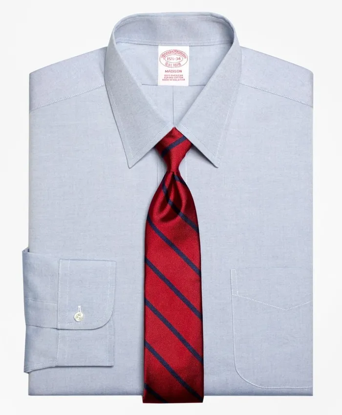 Brooks Brothers Dress Shirts Madison ClassicFit Dress Shirt Forward Point Collar Blue 8211 Men Brooks Brothers Dress Shirts Madison ClassicFit Dress Shirt Forward Point Collar Blue 8211 Men