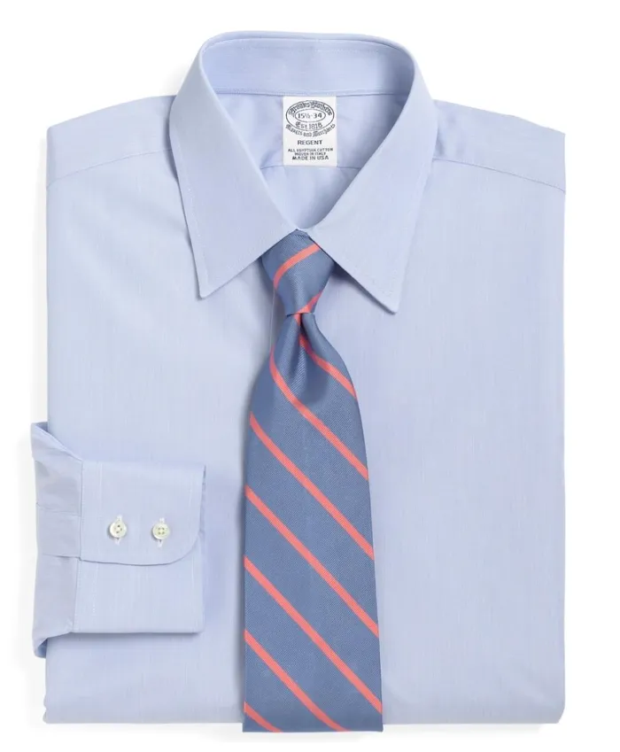 Brooks Brothers Dress Shirts Regent Fitted Dress Shirt Tennis Collar Light Blue 8211 Men Brooks Brothers Dress Shirts Regent Fitted Dress Shirt Tennis Collar Light Blue 8211 Men