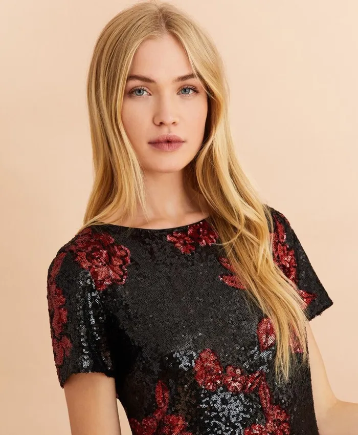 Brooks Brothers Dresses Floral Sequined Shift Dress Black 8211 Women Brooks Brothers Dresses Floral Sequined Shift Dress Black 8211 Women