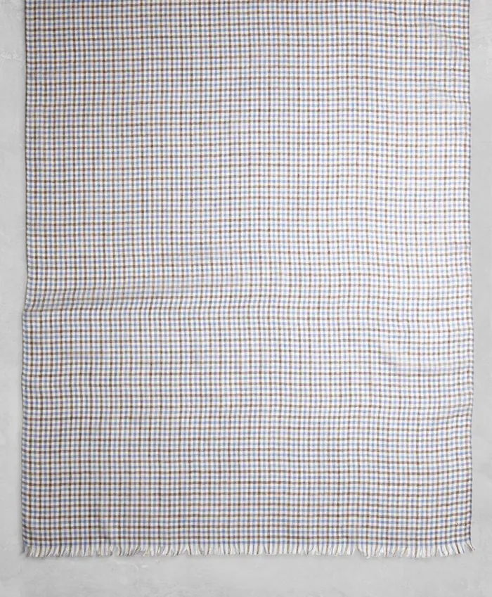 Brooks Brothers Hats Gloves and Scarves Golden Fleece Cashmere Silk Gingham Scarf Navybrown 8211 Men Brooks Brothers Hats Gloves and Scarves Golden Fleece Cashmere Silk Gingham Scarf Navybrown 8211 Men