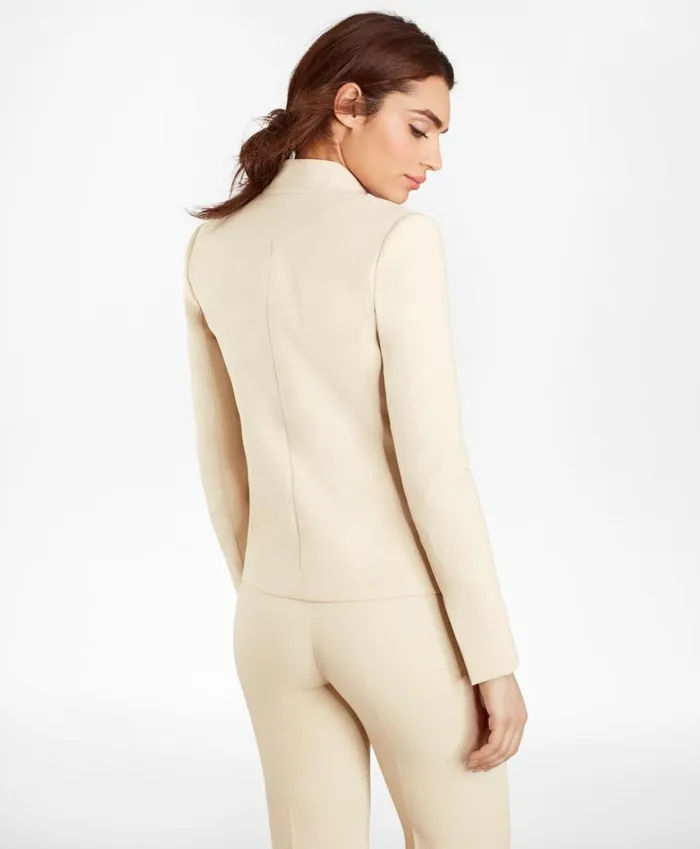 Brooks Brothers Jackets DoubleWeave OneButton Jacket Tan 8211 Women Brooks Brothers Jackets DoubleWeave OneButton Jacket Tan 8211 Women