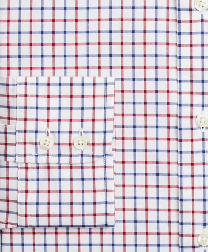 Brooks Brothers Luxury Shirts Luxury Collection Madison ClassicFit Dress Shirt Franklin Spread Collar Bold Windowpane White 8211 Men Brooks Brothers Luxury Shirts Luxury Collection Madison ClassicFit Dress Shirt Franklin Spread Collar Bold Windowpane White 8211 Men