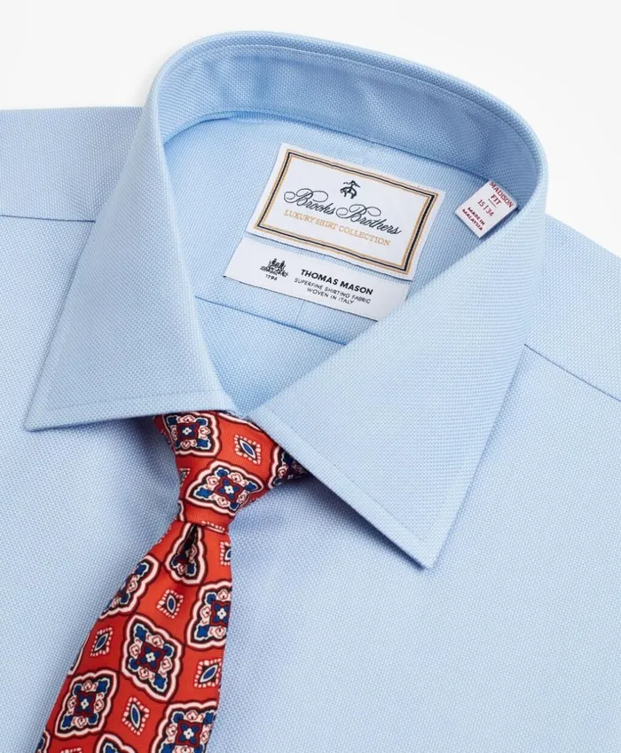 Brooks Brothers Luxury Shirts Luxury Collection Madison ClassicFit Dress Shirt Franklin Spread Collar Dobby Light Blue 8211 Men Brooks Brothers Luxury Shirts Luxury Collection Madison ClassicFit Dress Shirt Franklin Spread Collar Dobby Light Blue 8211 Men