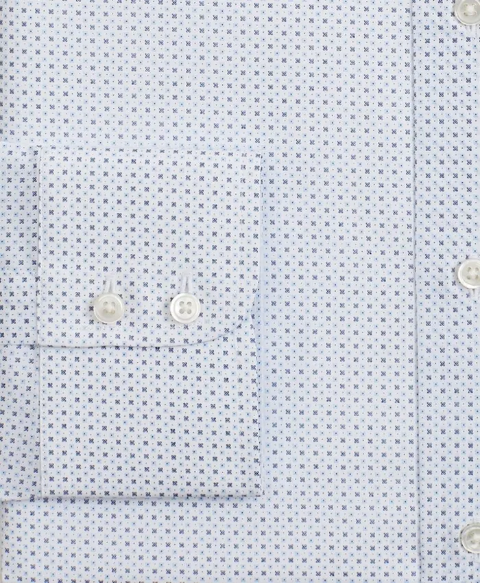Brooks Brothers Luxury Shirts Luxury Collection Regent Fitted Dress Shirt Franklin Spread Collar Geo Print White 8211 Men Brooks Brothers Luxury Shirts Luxury Collection Regent Fitted Dress Shirt Franklin Spread Collar Geo Print White 8211 Men