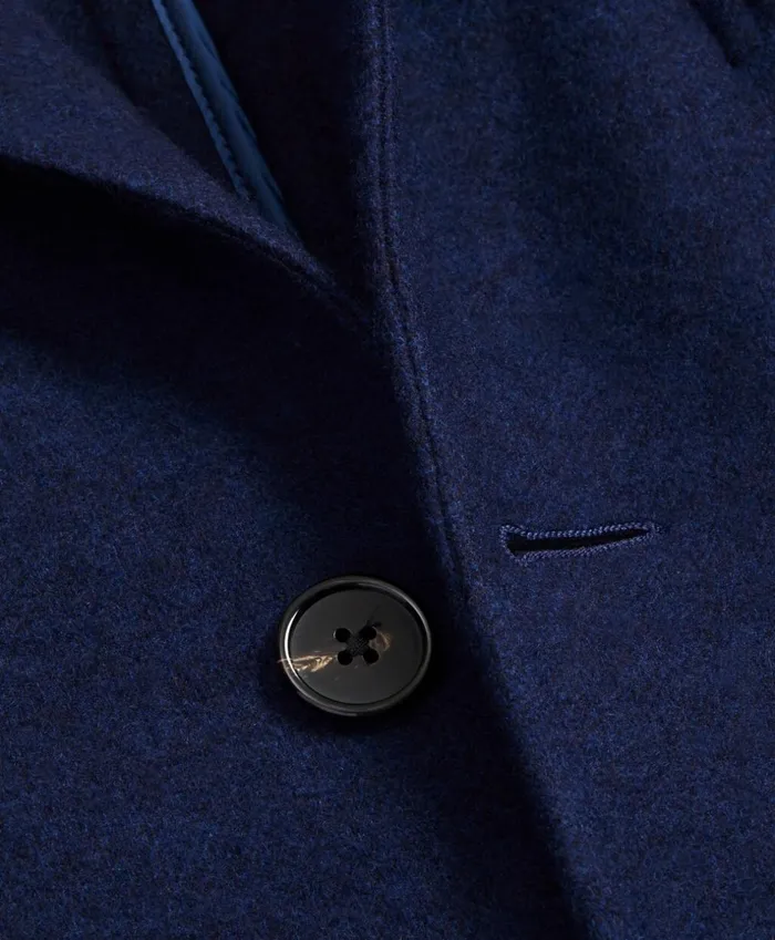 Brooks Brothers Outerwear Golden Fleece WoolCashmere Topcoat Navy 8211 Men Brooks Brothers Outerwear Golden Fleece WoolCashmere Topcoat Navy 8211 Men
