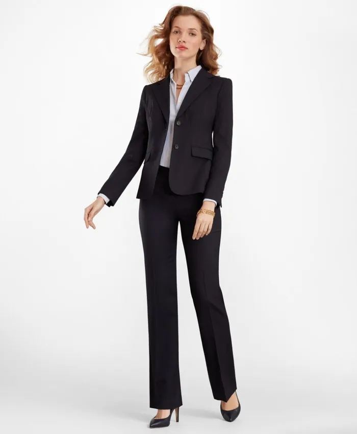 Brooks Brothers Pants Skirts and Shorts Wool WideLeg Pants Navy 8211 Women Brooks Brothers Pants Skirts and Shorts Wool WideLeg Pants Navy 8211 Women