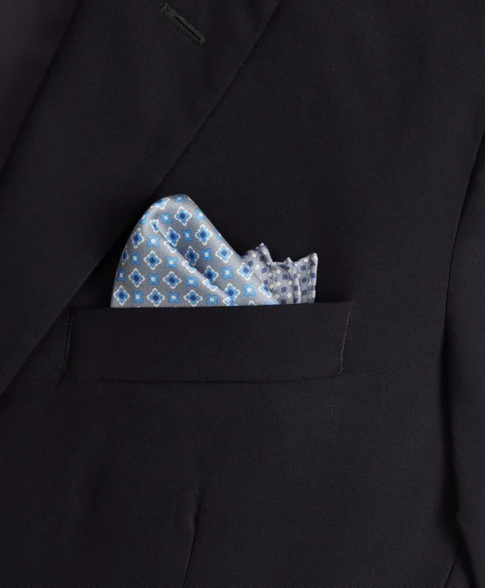 Brooks Brothers Pocket Squares and Handkerchiefs Foulard Pocket Square Grey 8211 Men Brooks Brothers Pocket Squares and Handkerchiefs Foulard Pocket Square Grey 8211 Men